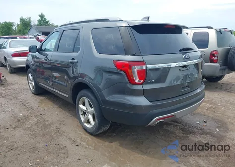 2017 Ford Explorer Xlt из США, поврежденный, VIN 1FM5K8D87HGB29110